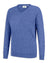 Violet Blue Hoggs Lambswool Vee Neck Pullover #colour_violet