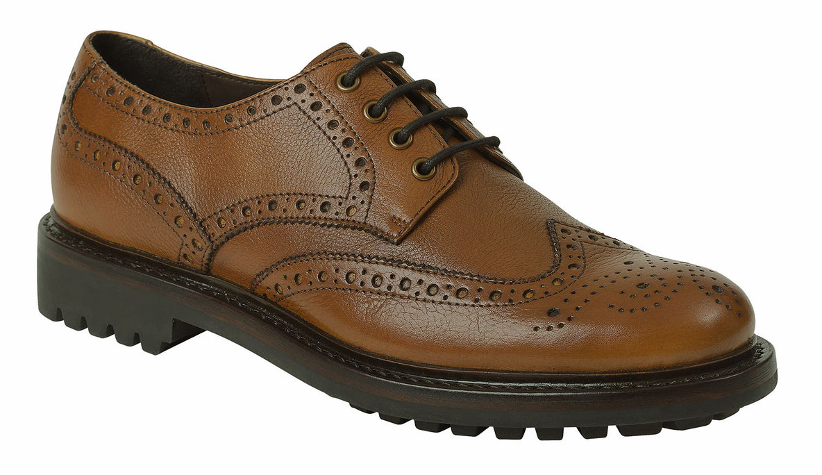 Cedar Hoggs of Fife Prestwick Brogue Shoes 