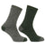 Tweed/Loden Hoggs of Fife Country Short Socks | Twin Pack