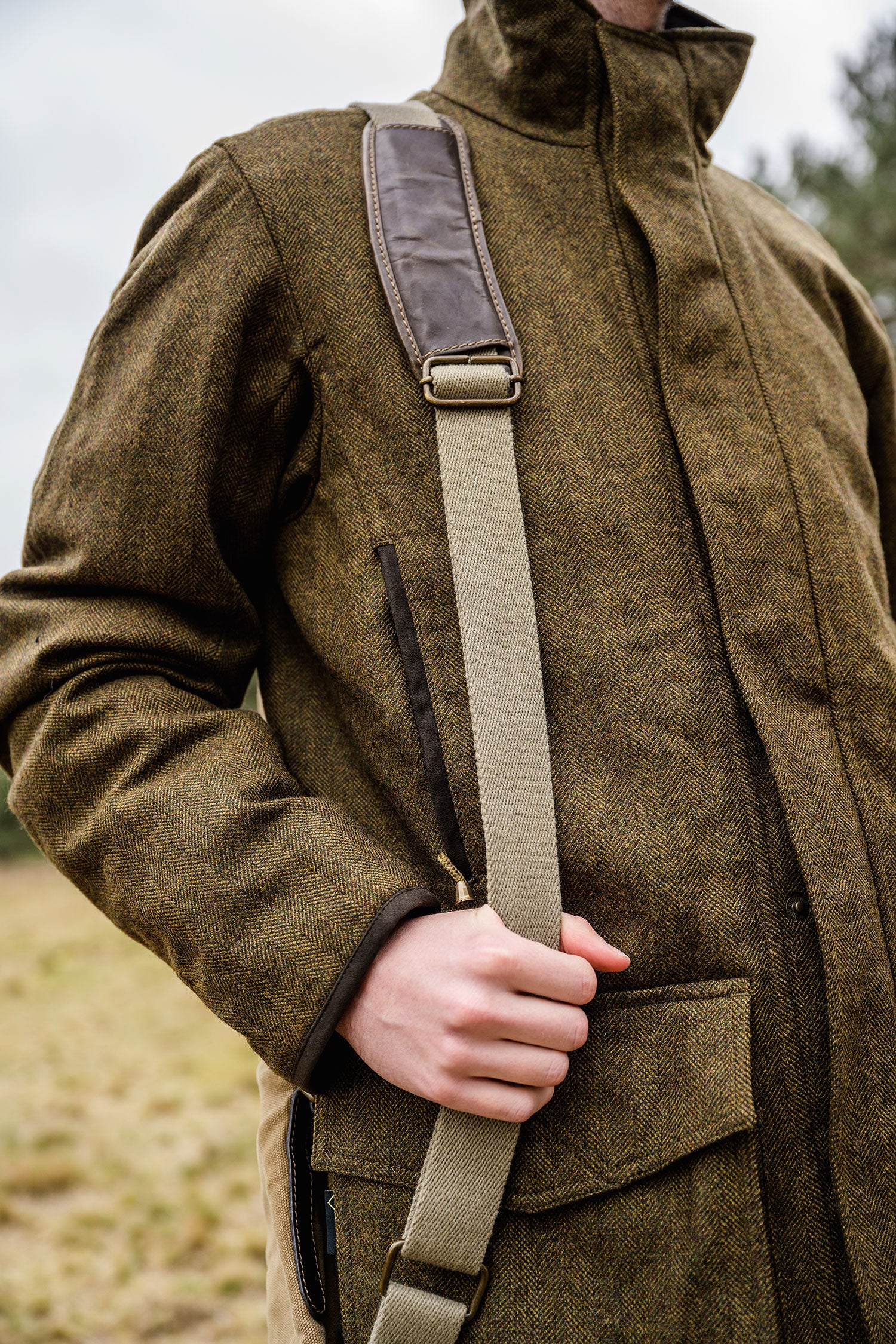 Tech deals tweed jacket