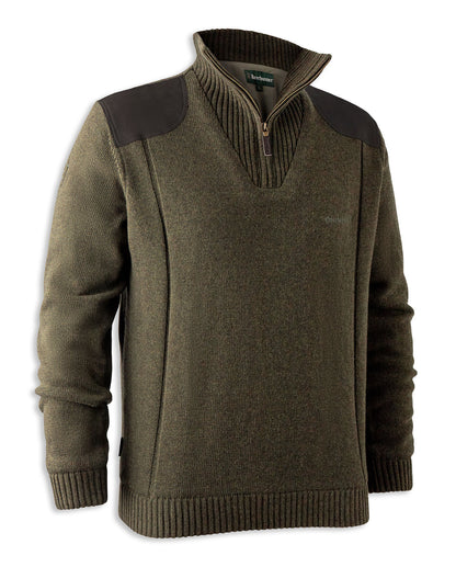 Cypress Deerhunter Carlisle Knit with Stormliner Zip Neck Sweater 
