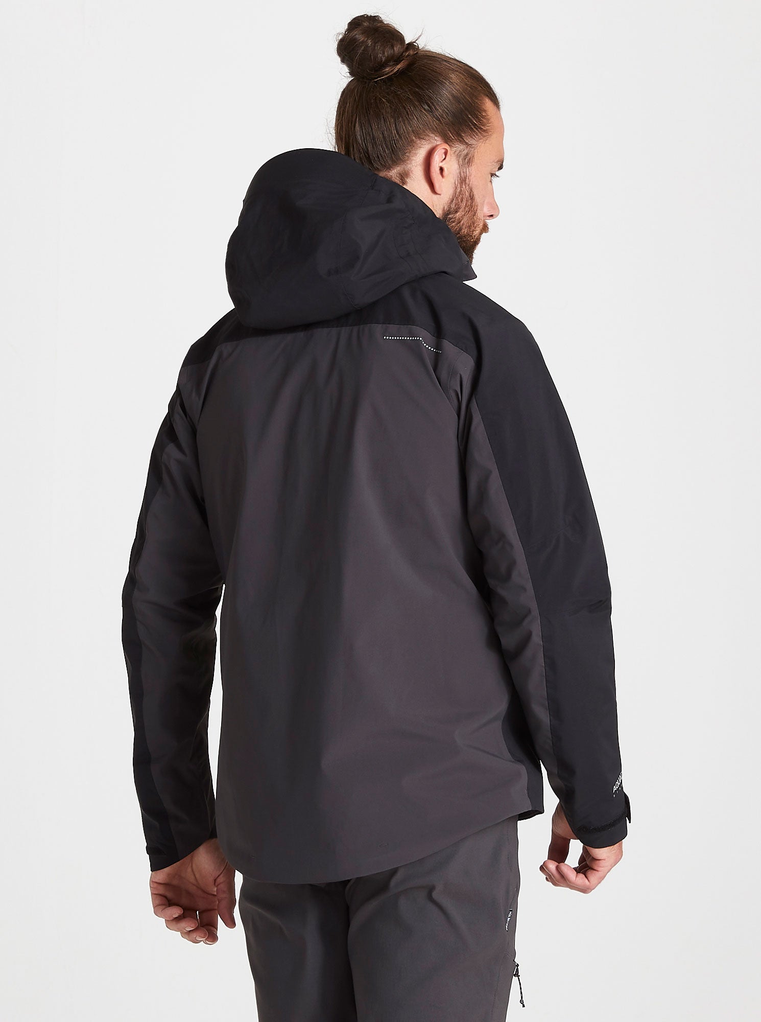 Black with Black Pepper Craghoppers Gryffin Waterproof Breathable Active Jacket