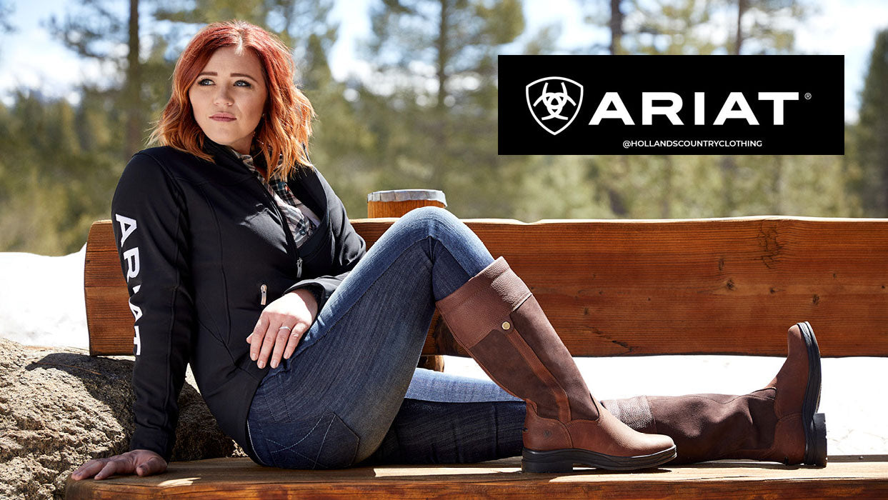 Ariat leather hotsell