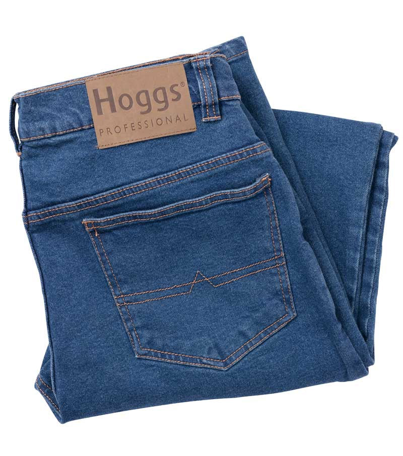 Stonewashed Hoggs of Fife Comfort Fit Heavyweight Jeans 