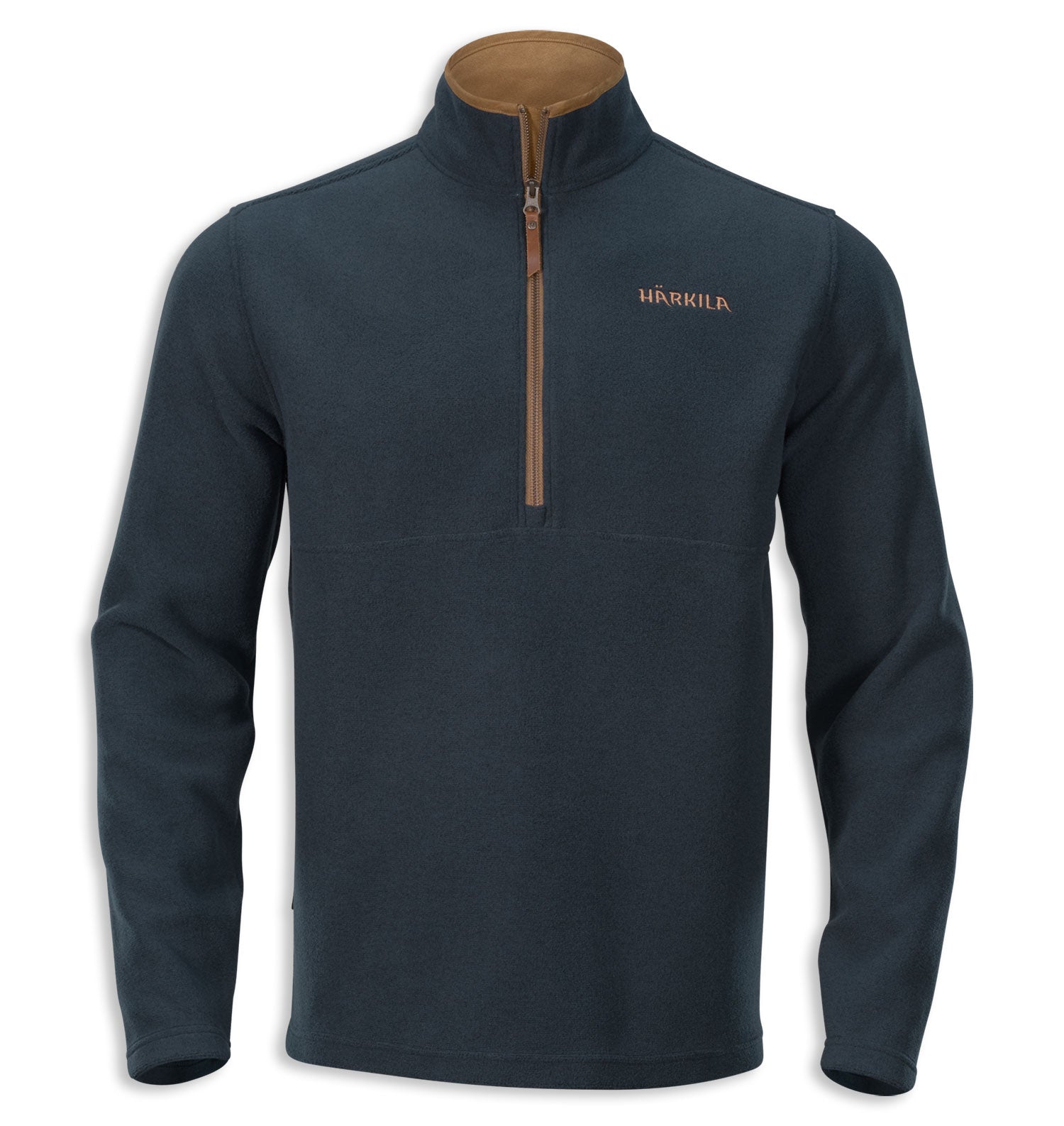 Dark navy Harkila Sandhem Half-Zip Polartec® Fleece Top 