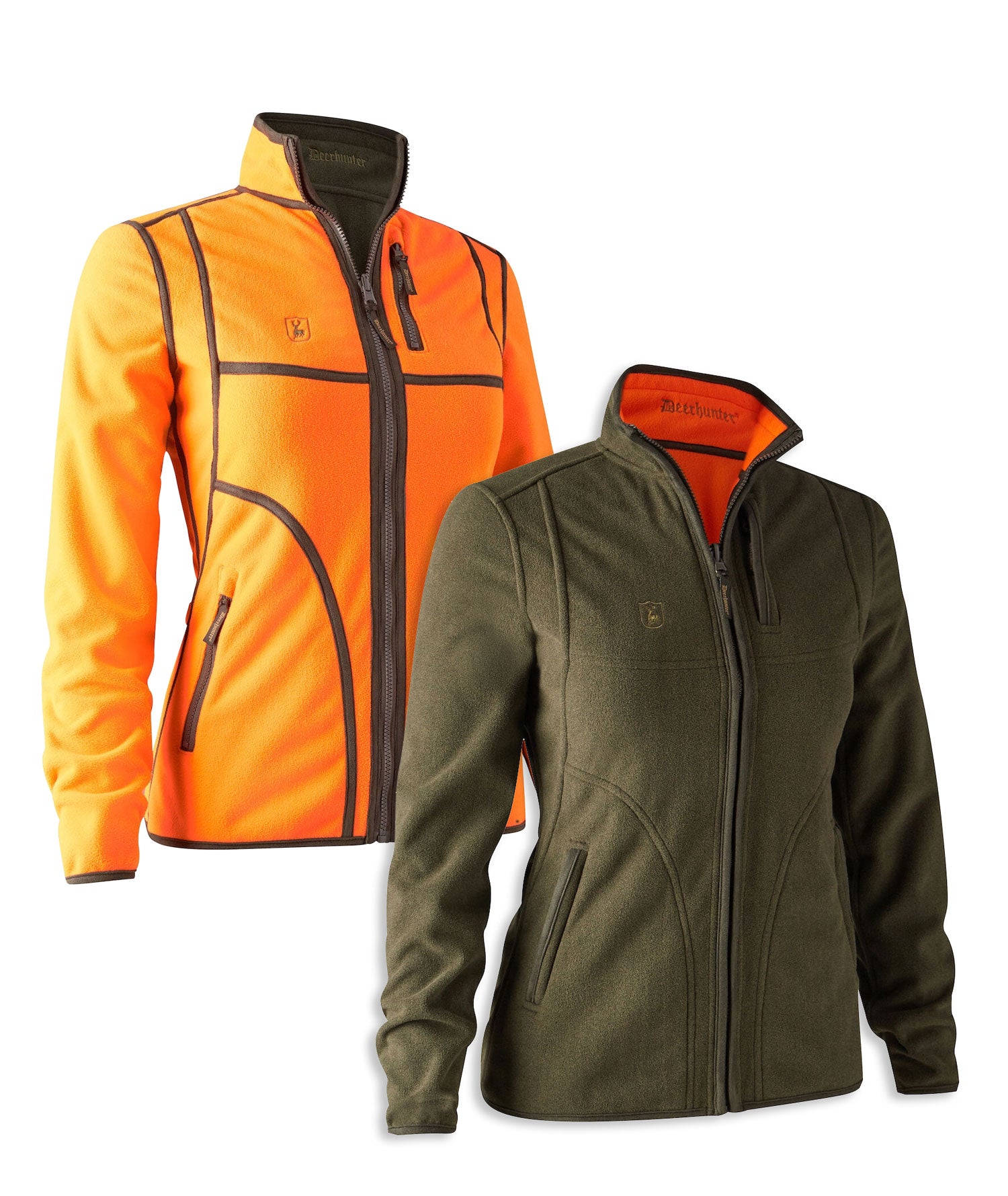 Deerhunter Lady Pam Bonded Fleece Jacket | Reversible