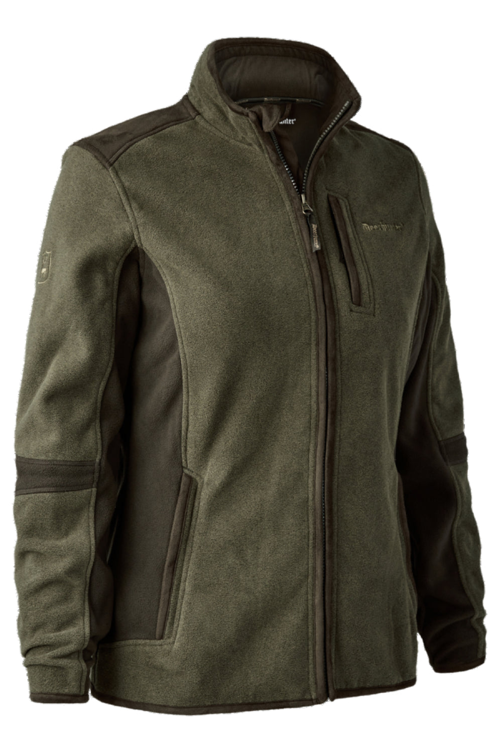 Deerhunter Lady Pam Bonded Fleece Jacket in Graphite Green