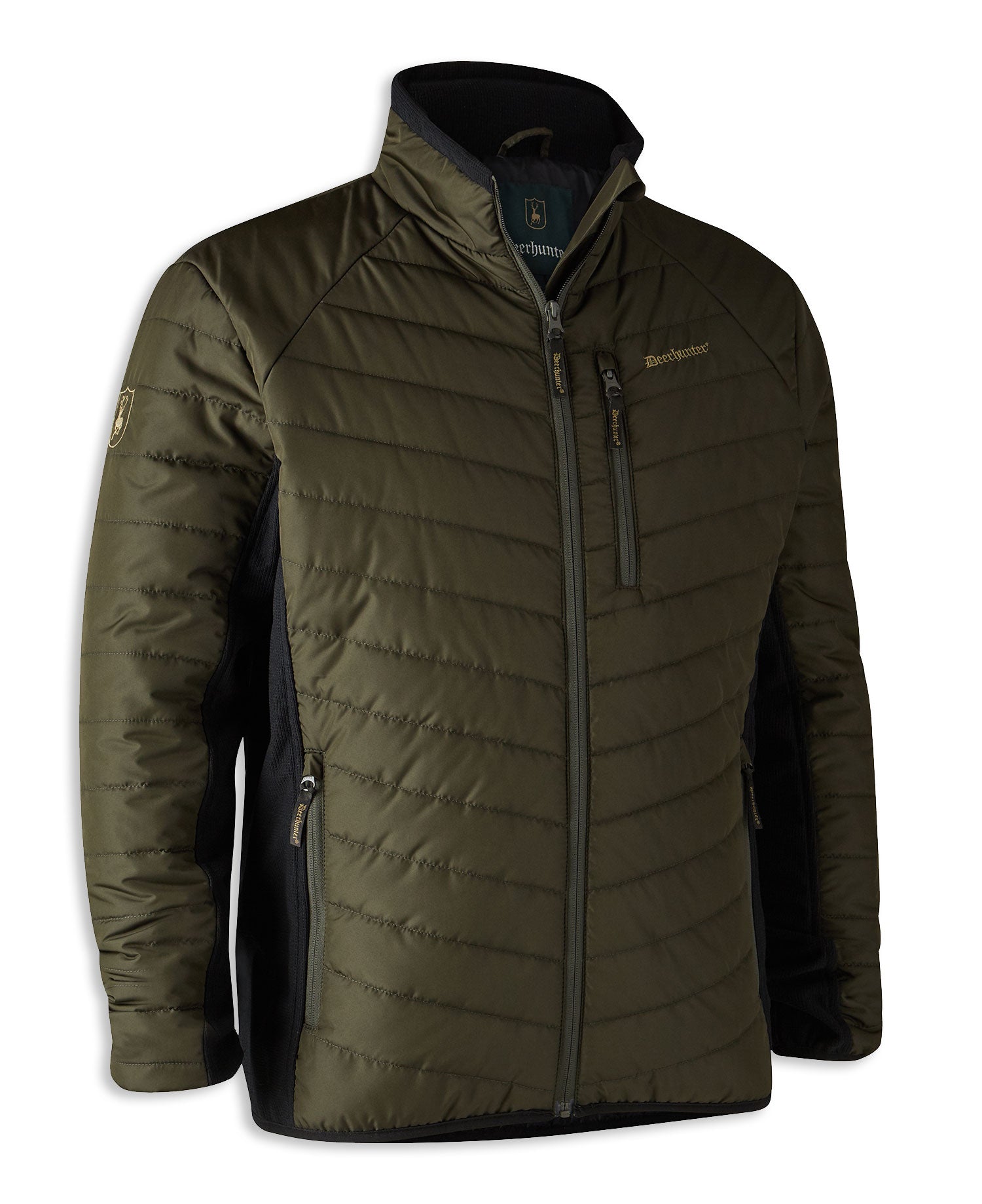 Adventure Green Deerhunter Moor Padded Softshell Jacket