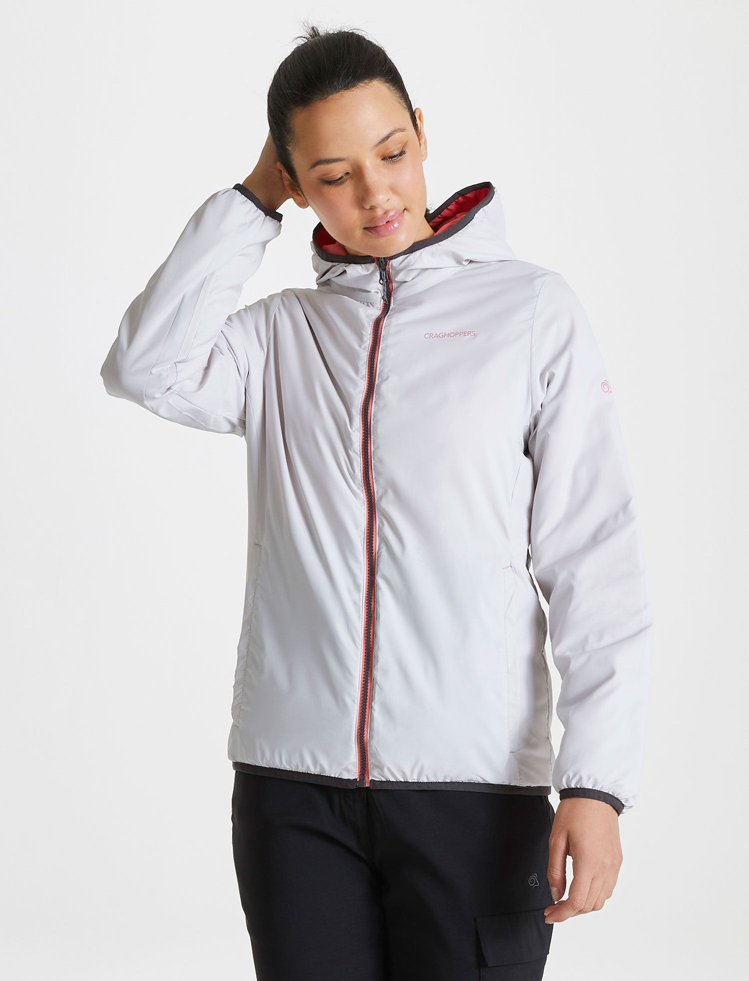 Lunar Grey Craghoppers Ladies Compresslite V Jacket