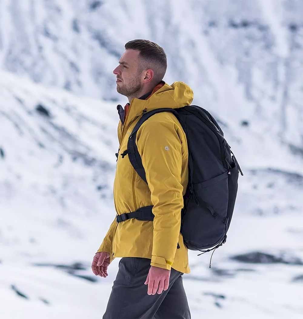 Craghoppers Gryffin Waterproof Jacket in Gingko Yellow