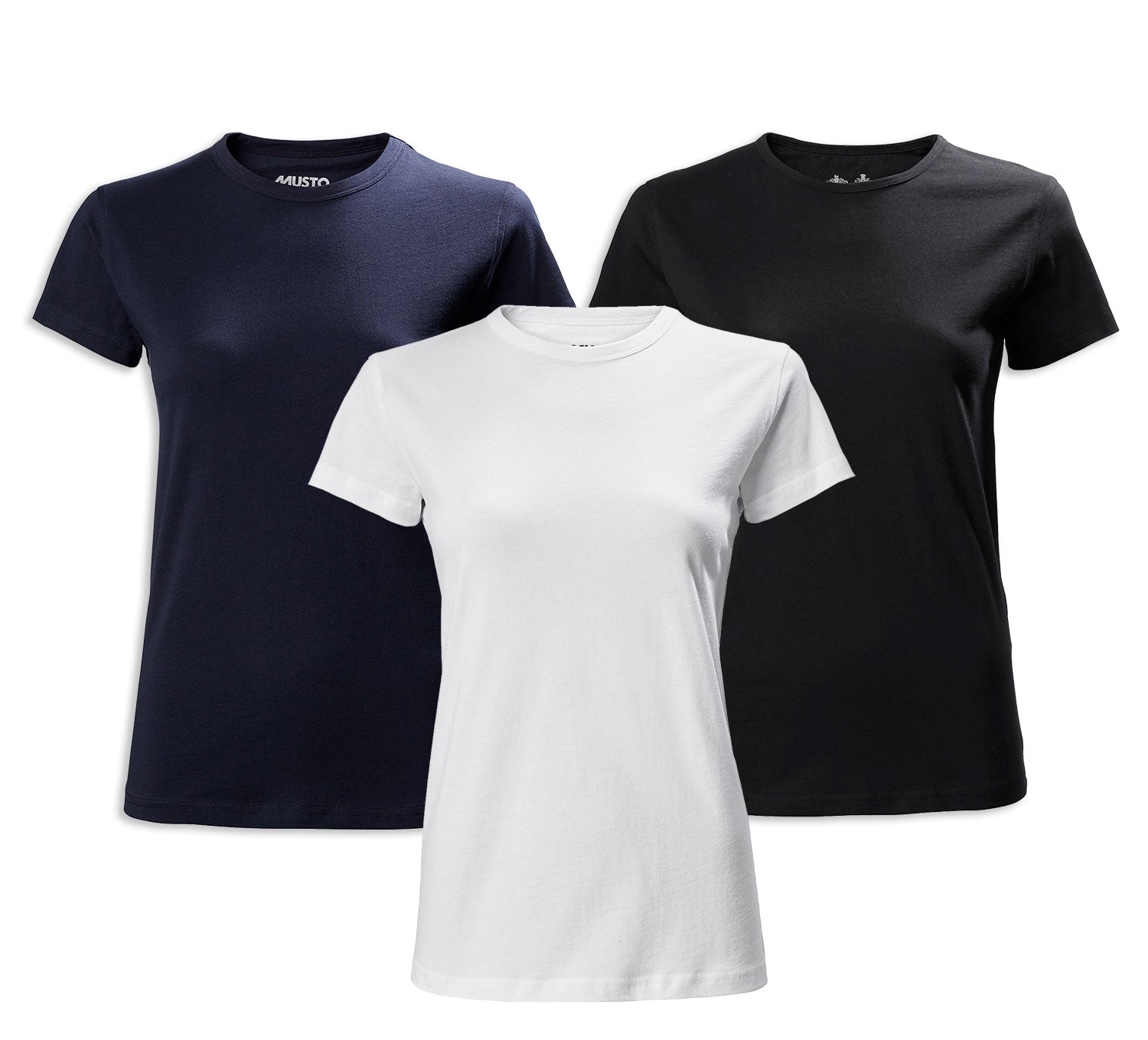 Musto Ladies Favourite T-Shirt | Black, White, Navy