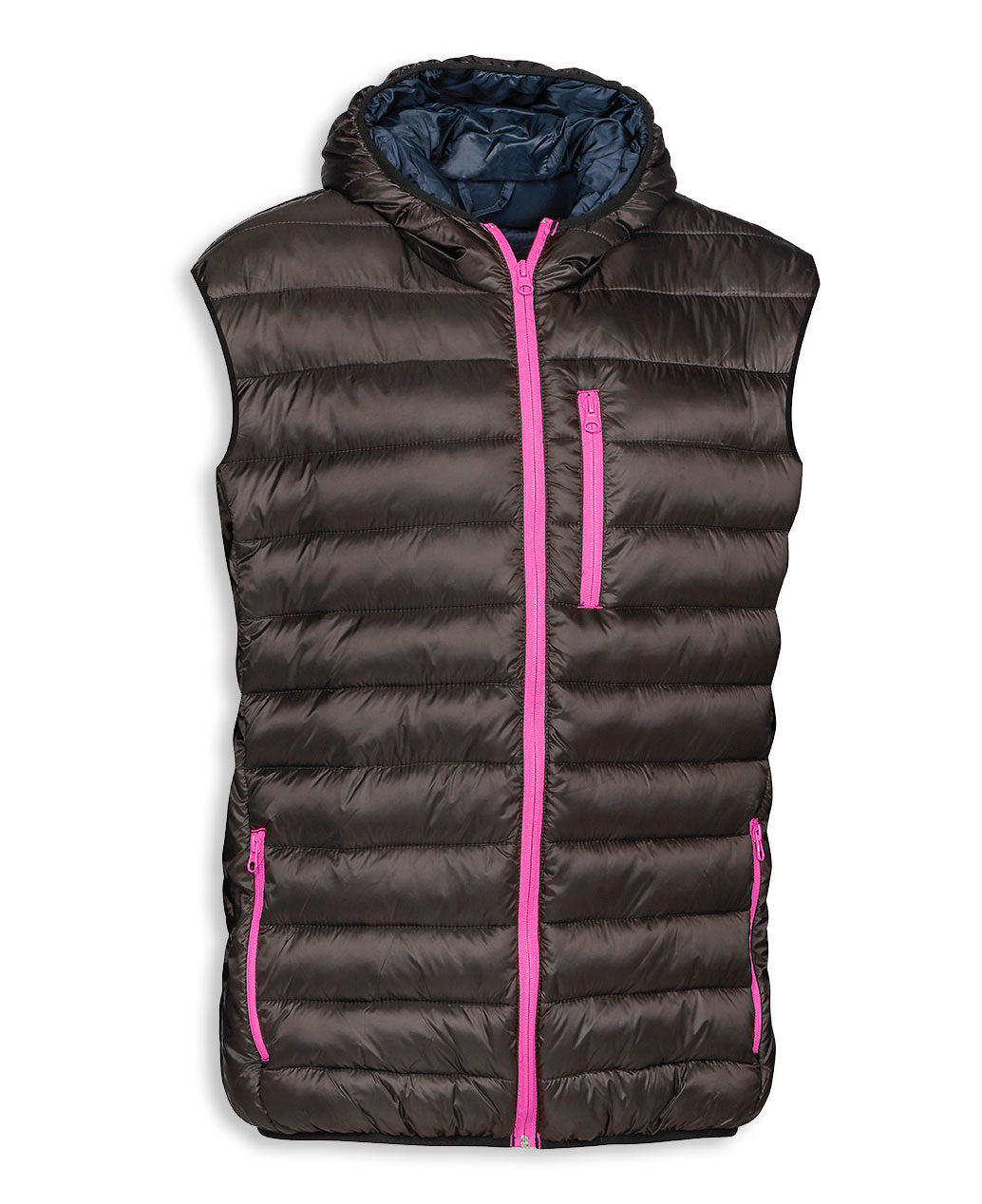 Percussion Ladies Trekking Quilted Gilet Brown