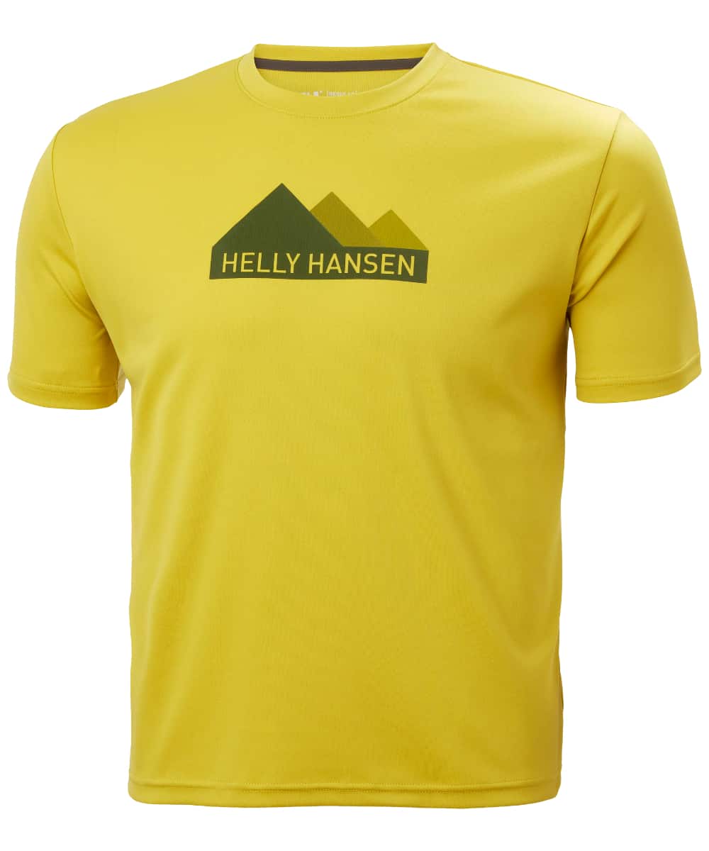 Helly Hansen Tech Graphic T-Shirt in Warm Olive 