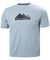 Helly Hansen Tech Graphic T-Shirt in Dusty Blue