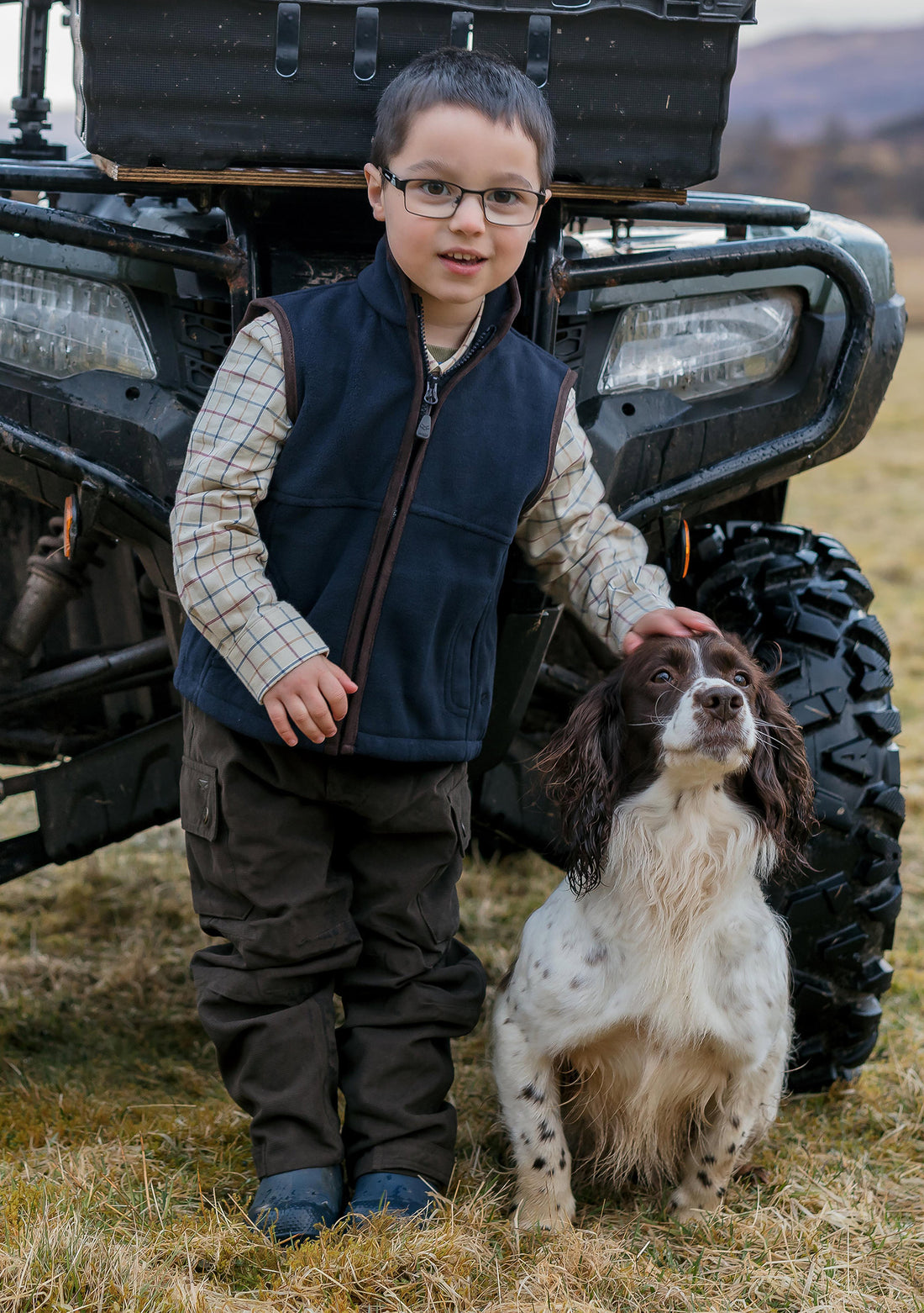 Hoggs of Fife Junior Struther Waterproof Trousers