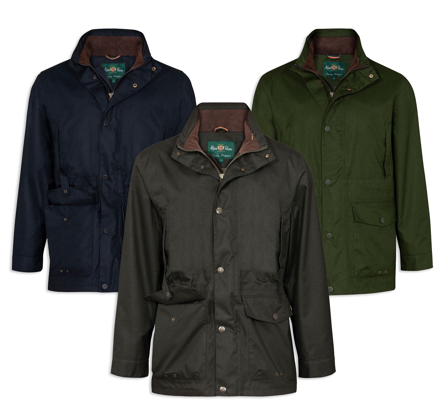 Alan Paine Fernley Waterproof Field Coat - Hollands Country Clothing  