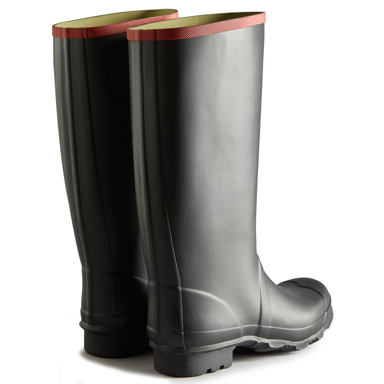 Hunter Unisex Argyll Full Knee Wellington Boot in Black