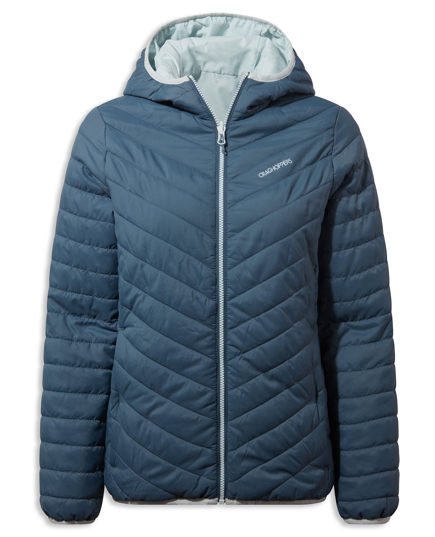 Prussian Blue Craghoppers Ladies Compresslite V Jacket