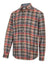 Chestnut Hoggs of Fife Pitlochry Flannel Check Shirt #colour_chestnut-check