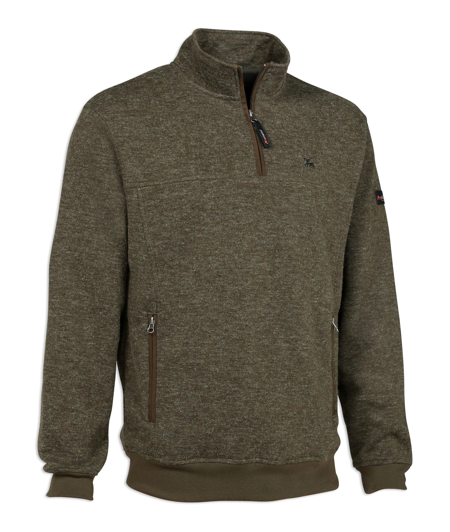 Verney Carron Muntjac Sweater | Khaki