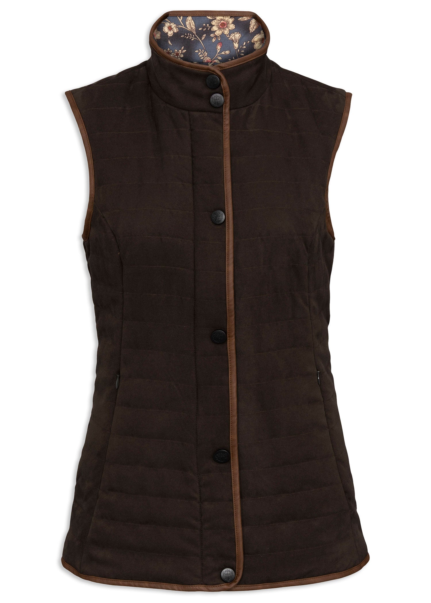 Olive Alan Paine Ladies Felwell Quilted Gilet