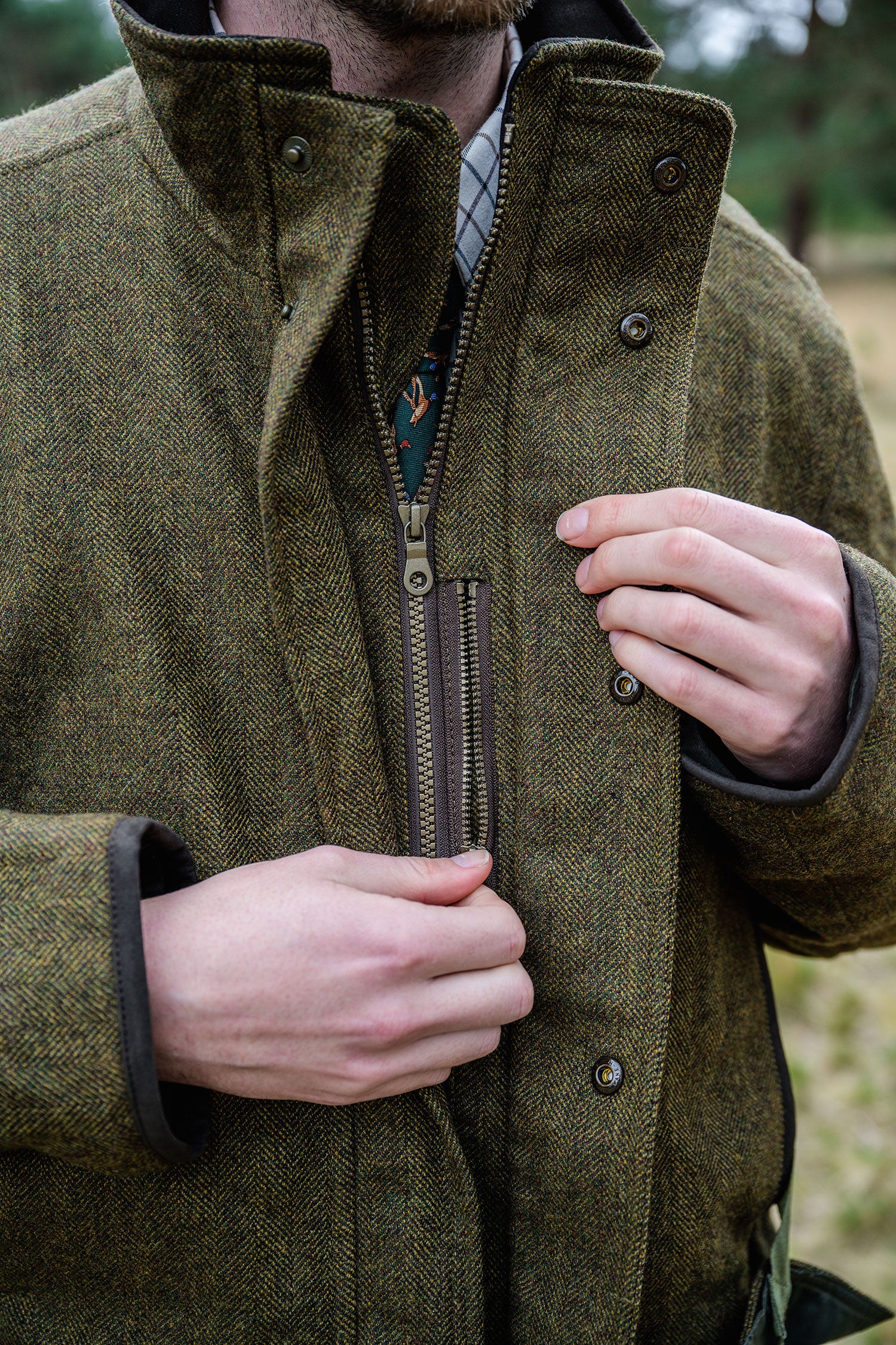 Gore tex store tweed jacket