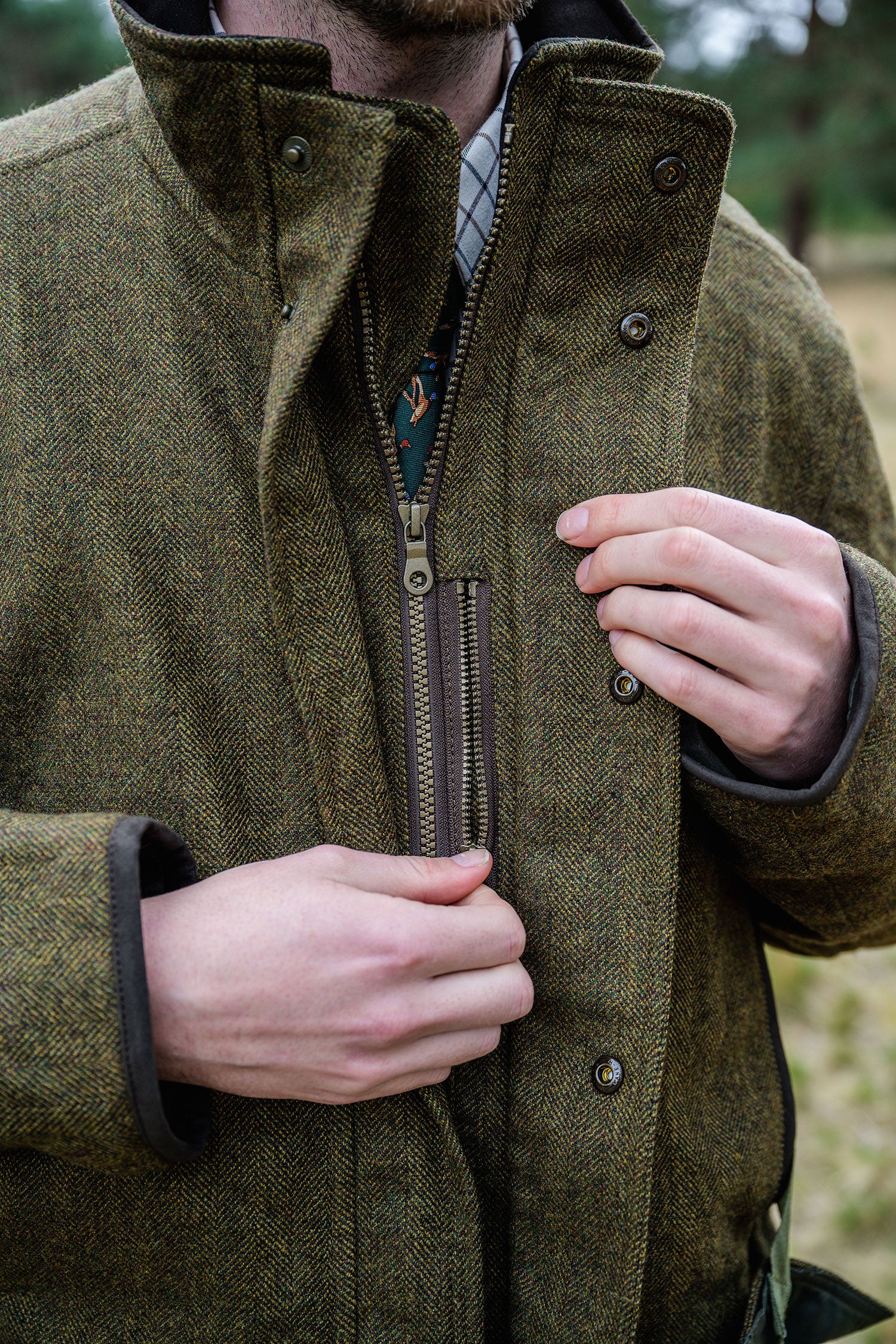  Chest pocket Musto Stretch Technical Gore-Tex Tweed Jacket | Dunmhor