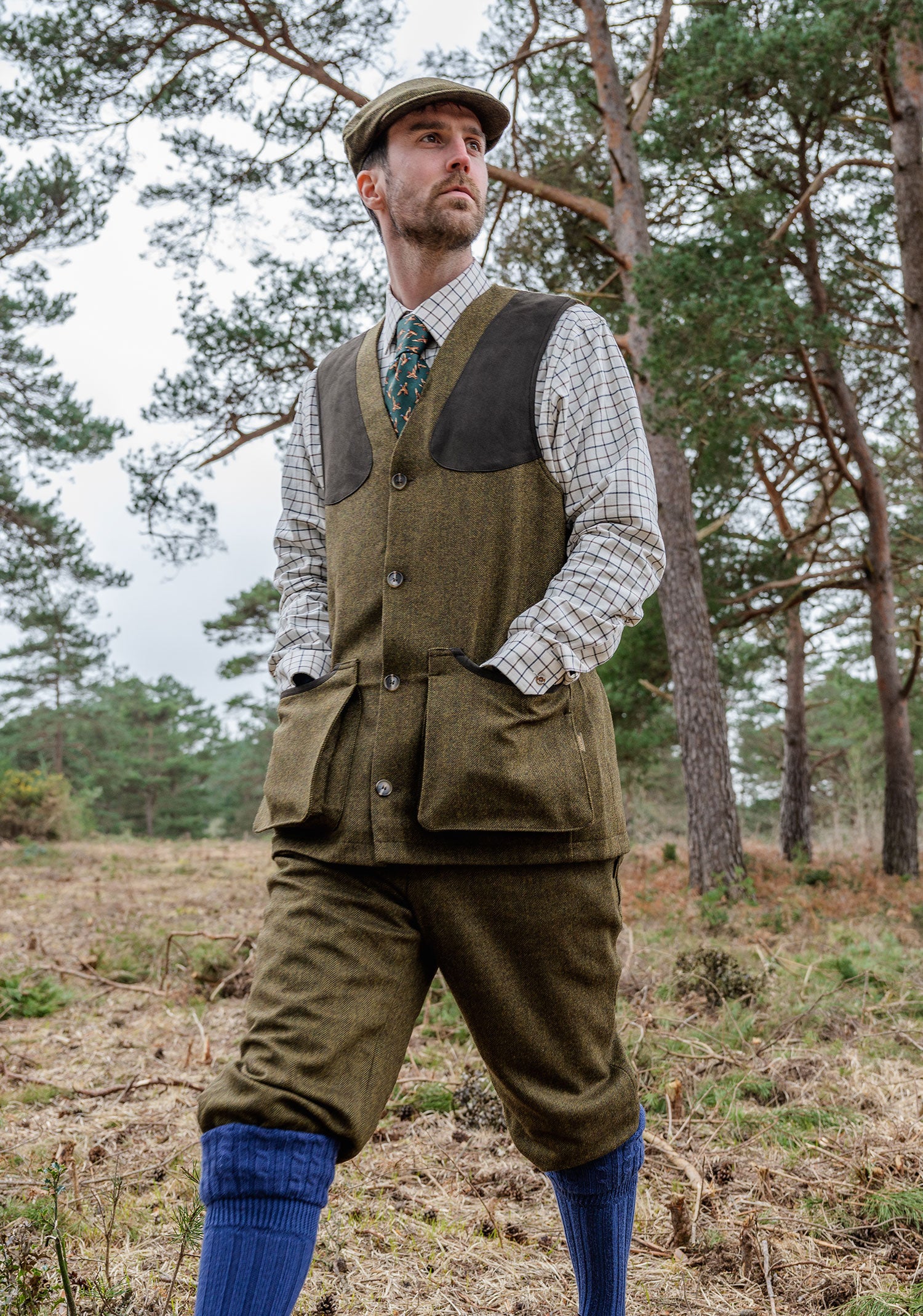 Musto Stretch Technical Tweed Waistcoat | Dunmhor