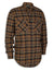 Deerhunter Marvin Cotton Flannel Check Shirt in Brown #colour_brown