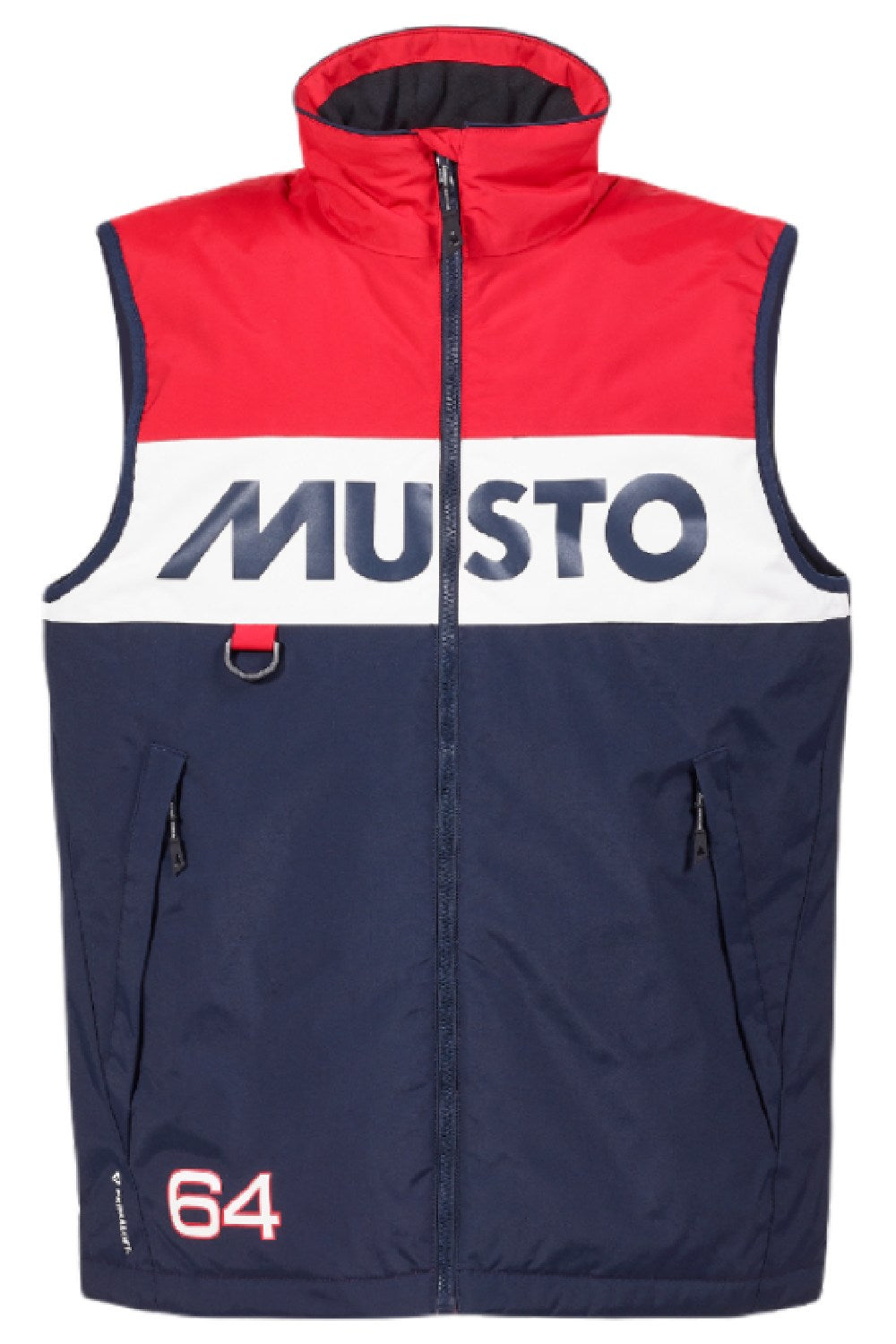 Musto 64 Primaloft Gilet in True Red