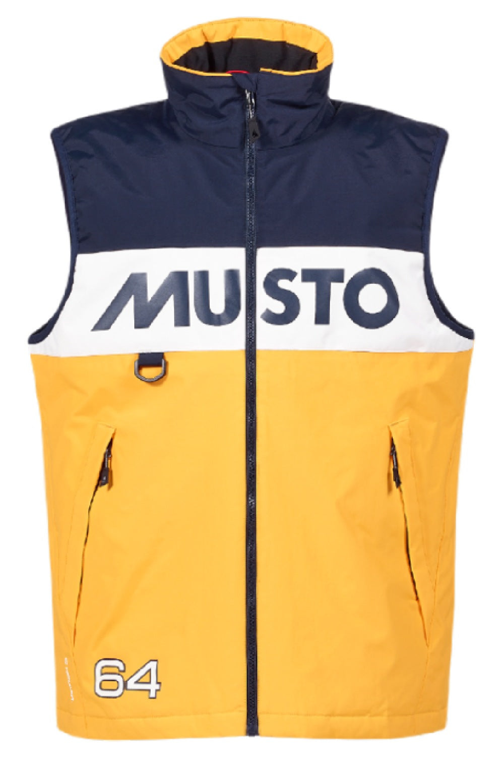 Musto 64 Primaloft Gilet in Gold