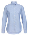 Musto Womens Essential Long Sleeve Oxford Shirt in Pale Blue  #colour_pale-blue