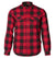 Red and Black Check Seeland Canada Quilted Shirt #colour_red-check