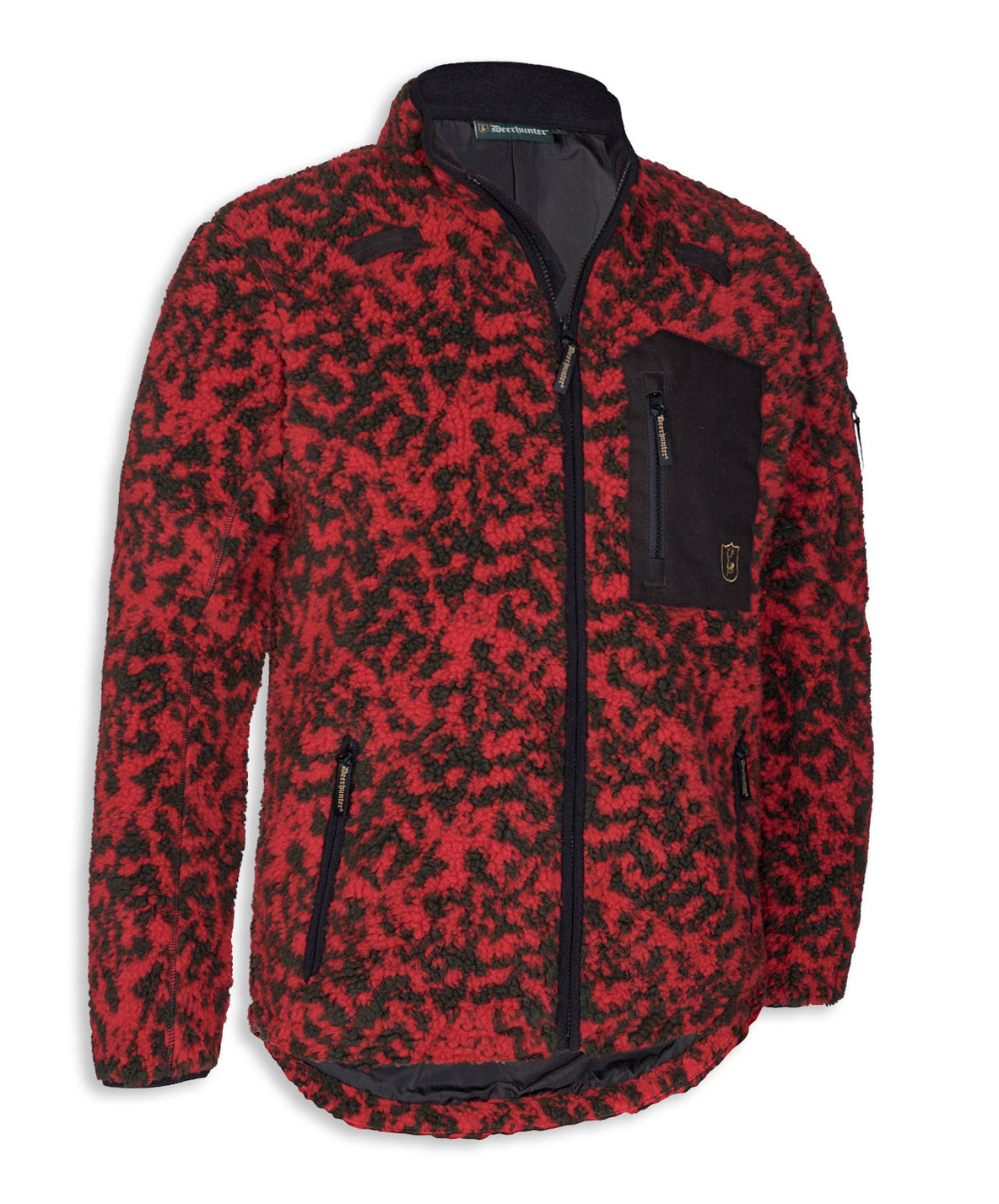 Deerhunter Camou Fibre Pile Fleece Jacket | Lined - Hollands Country Clothing 