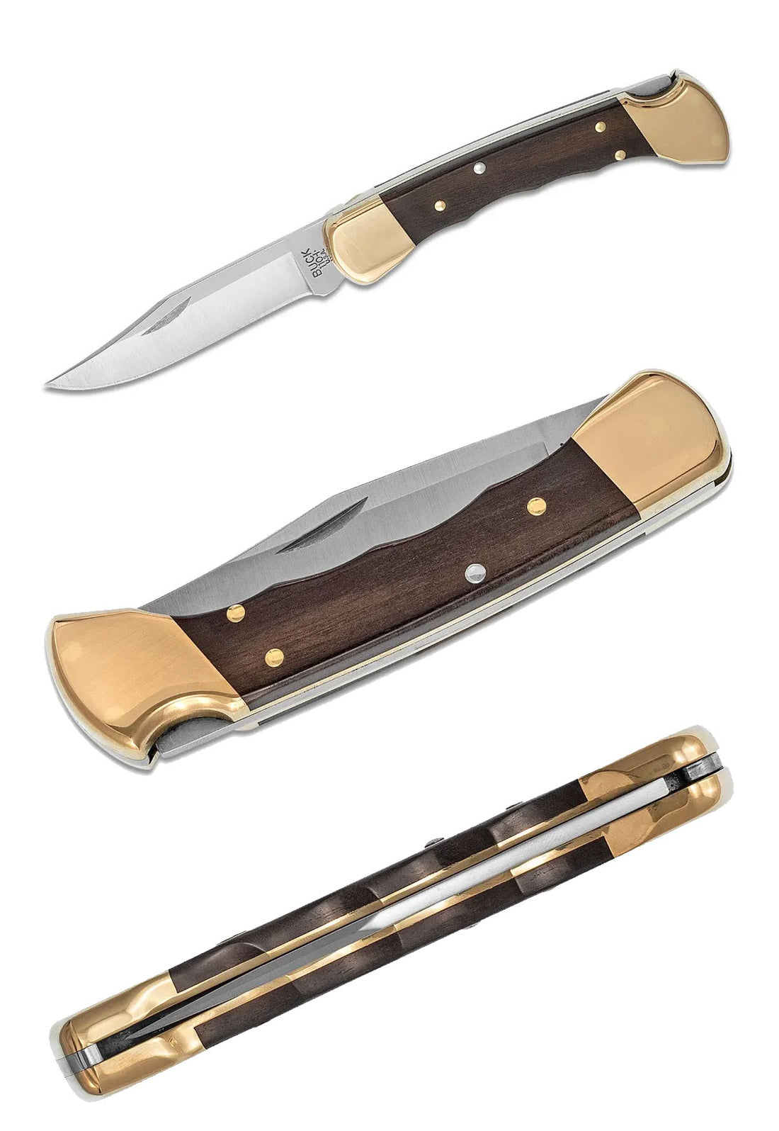 Buck Folding Hunter Knife Fingergrooved