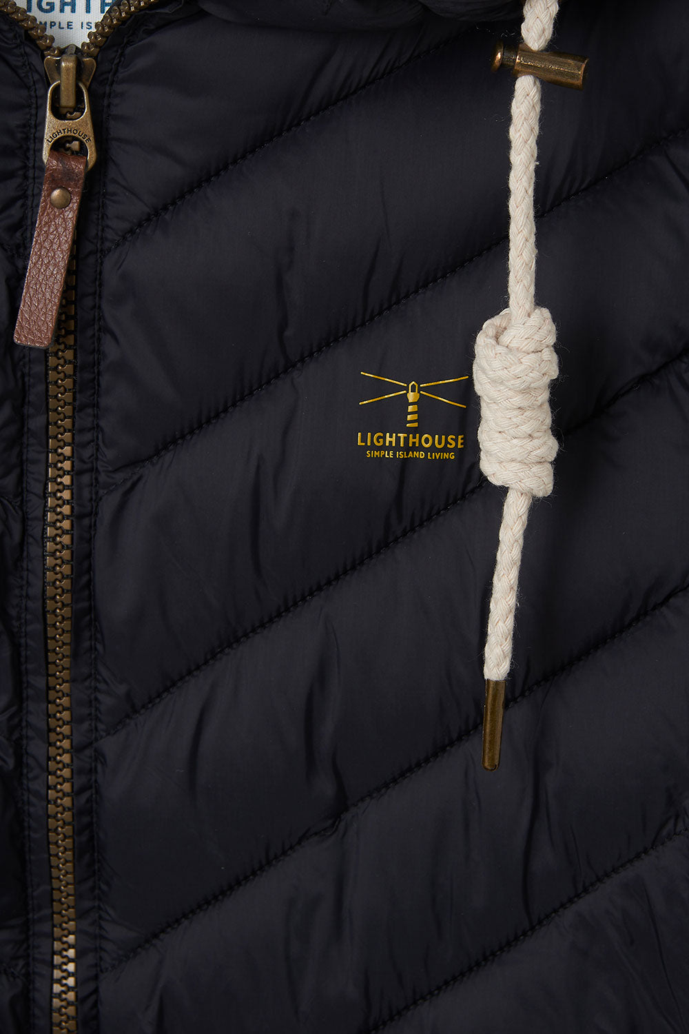 Toggle Lighthouse Laurel Quilted Coat