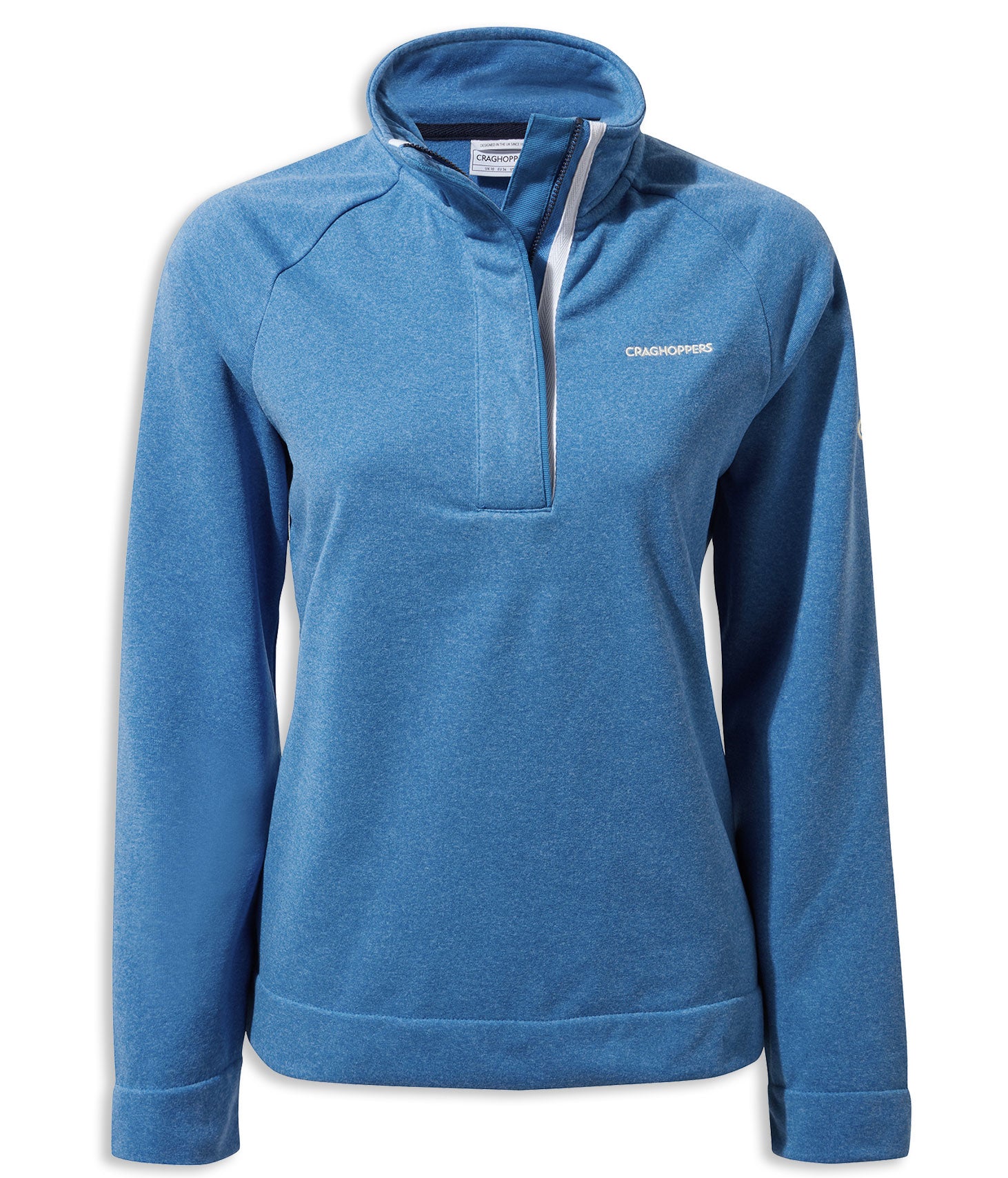 Blue Craghoppers Ladies Helena Half Zip Fleece