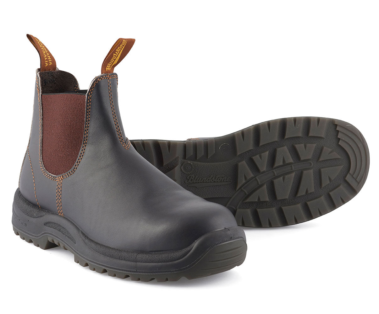 Blundstone 192 Safety Boots in Brown