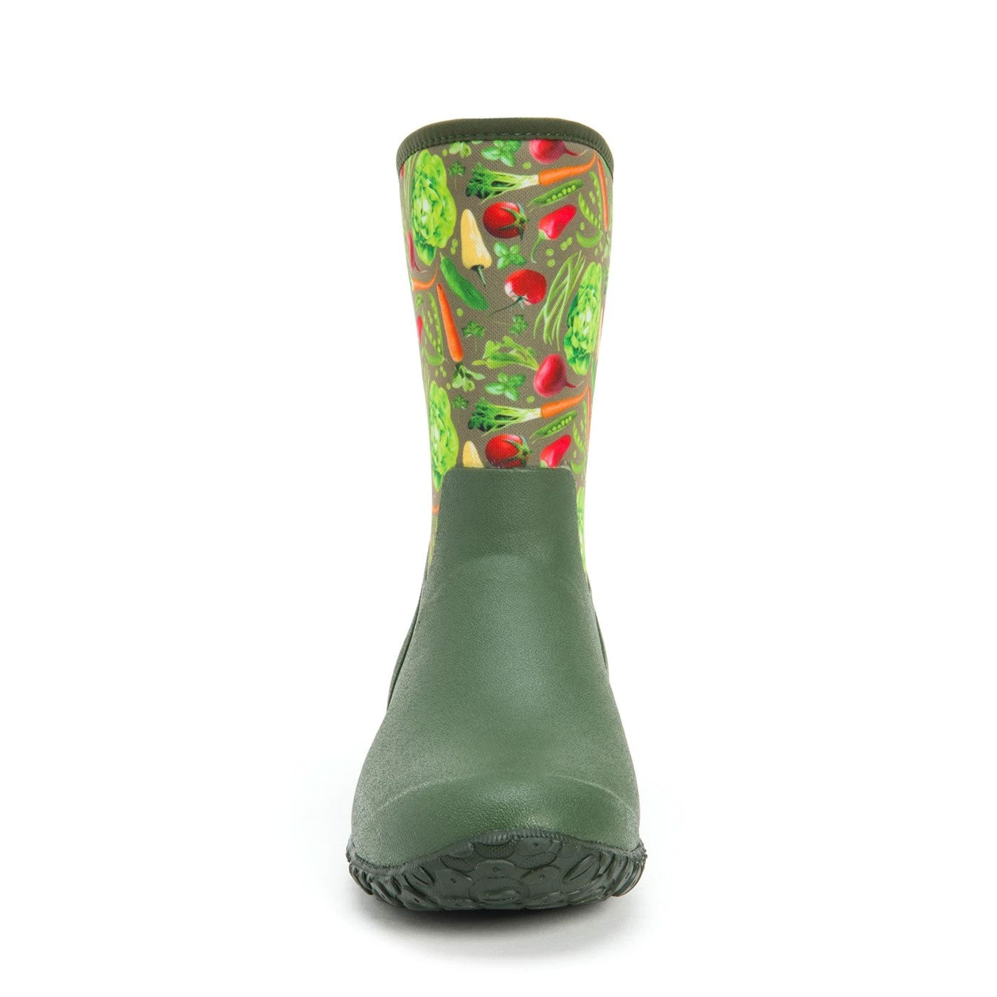 Green Veggie Print Muck Boots Women&