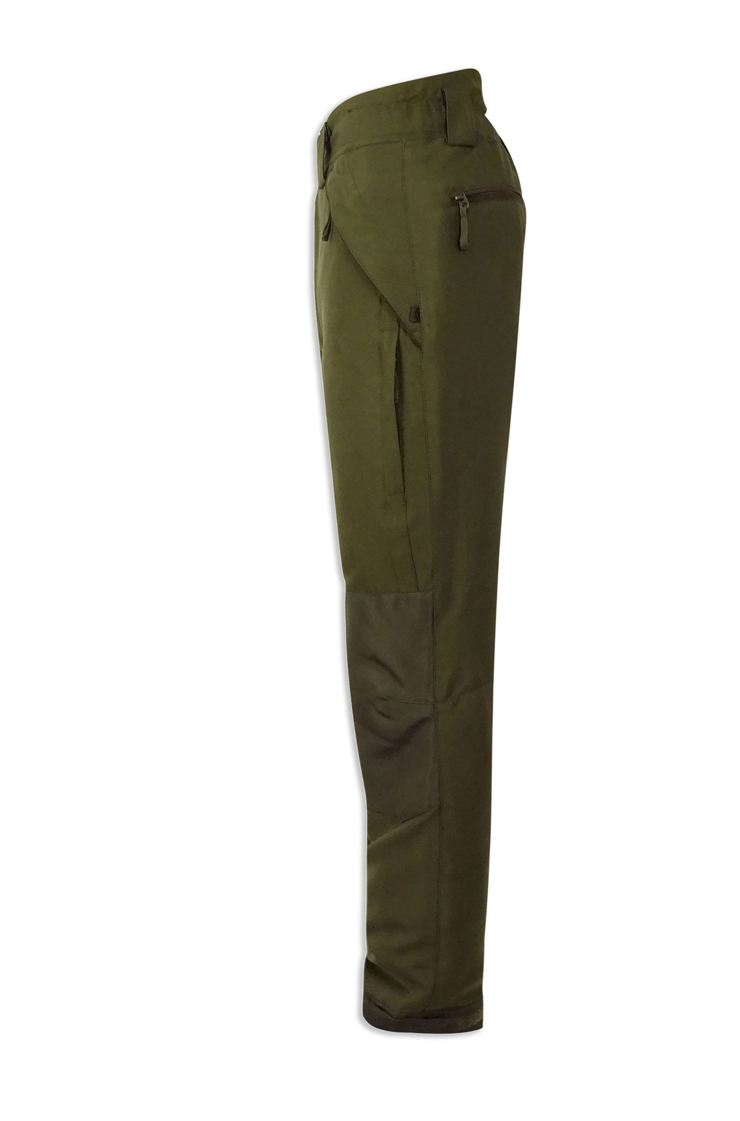 Side Hoggs of Fife Kincraig Waterproof Field Trousers | Olive Green