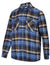 Blue Brown Check Quality Countrysport Flannel Shirt by Hoggs of Fife #colour_blue-brown-check