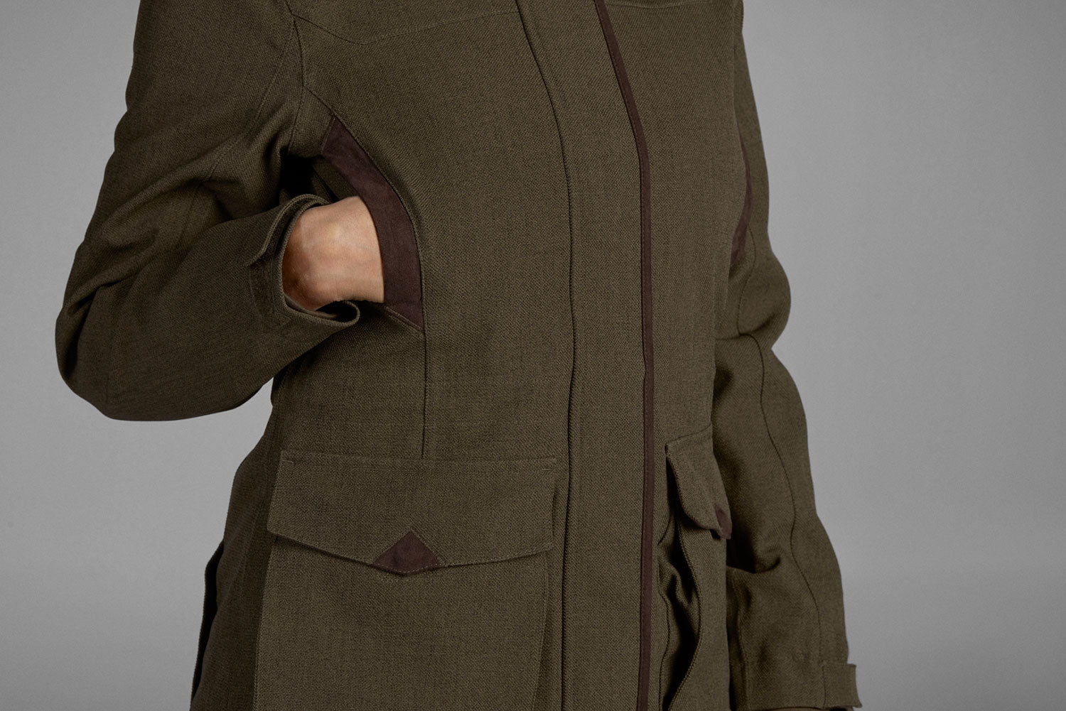 Hand warmer [pocket Seeland Woodcock Advanced Ladies Jacket | Shaded Olive