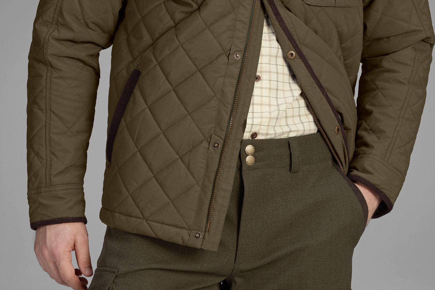 Seeland Woodcock Advanced Quilted Jacket | Shaded Olive 
