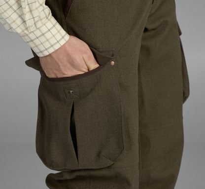 Side thigh pocket Seeland Woodcock Advanced Shooting Trousers | Shaded Olive