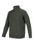 Grey Hoggs of Fife Lothian Zip Neck Pullover #colour_grey