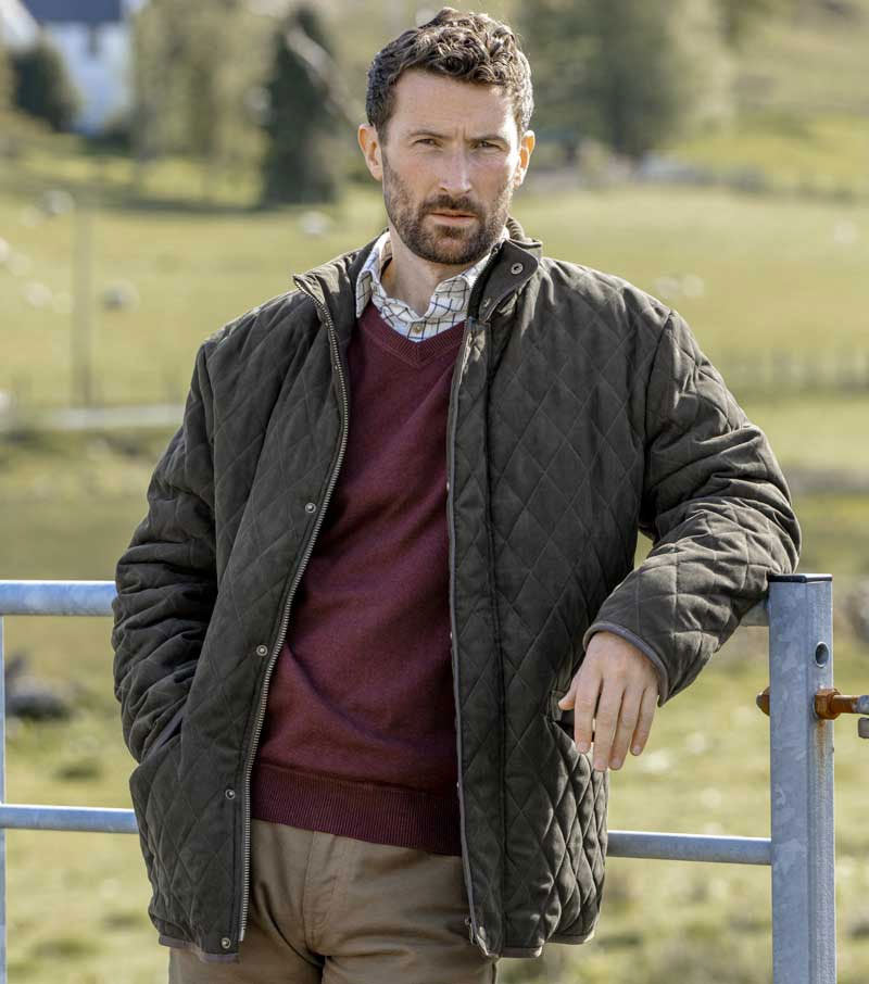 Hoggs of Fife Thornhill Quilted Coat - Hollands Country Clothing