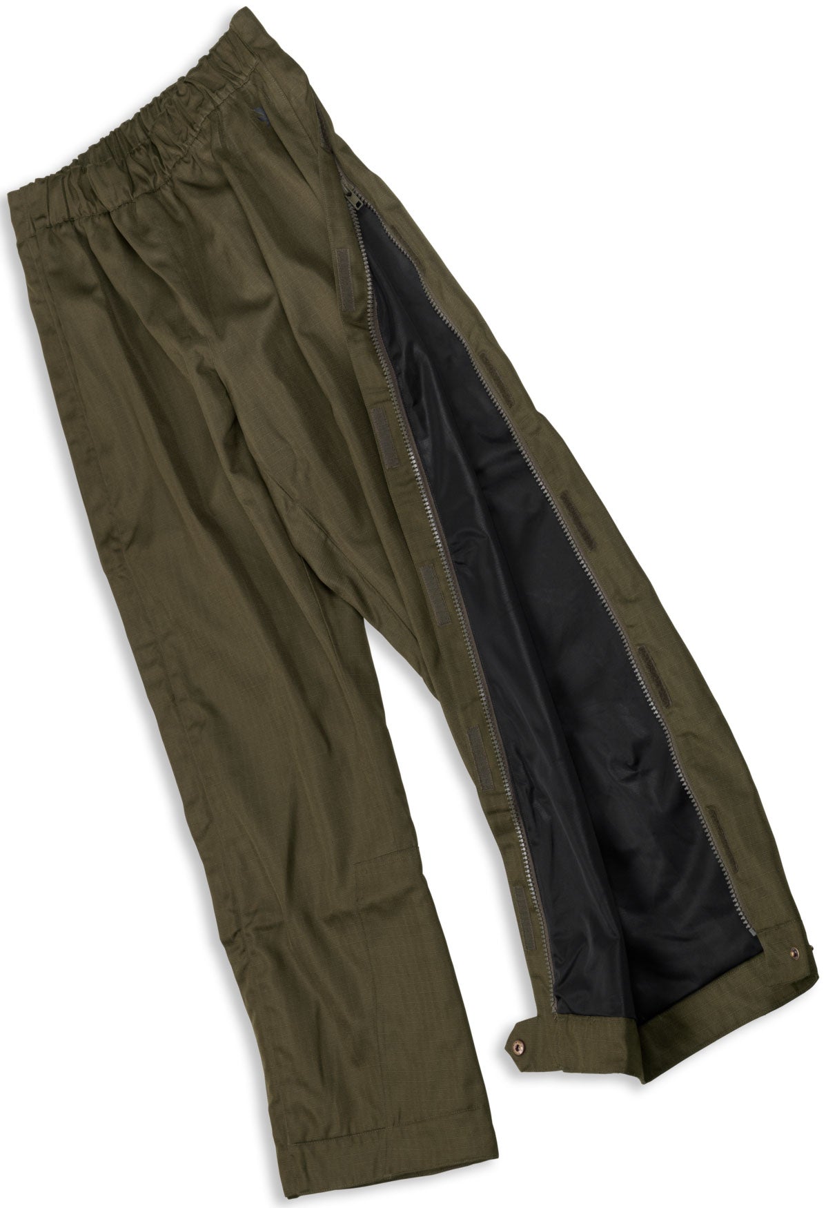Full zip opening Seeland Buckthorn Overtrousers | Shaded Olive