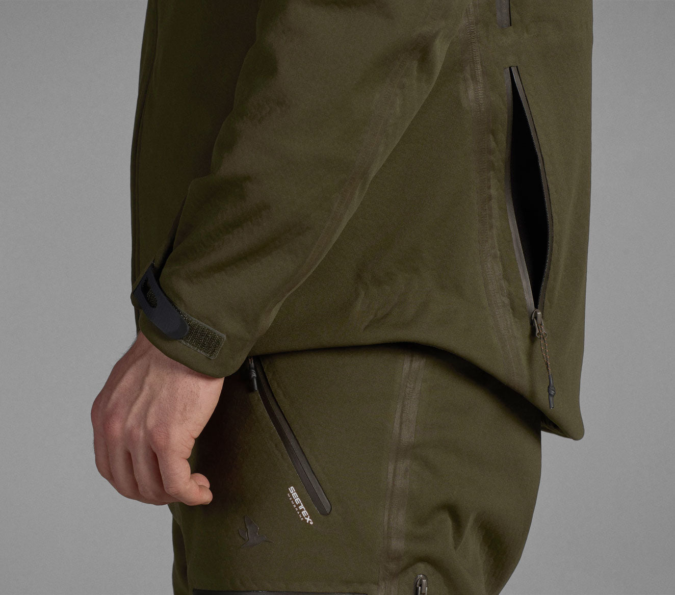 Game pocket Seeland Hawker Advance Jacket | Pine Green