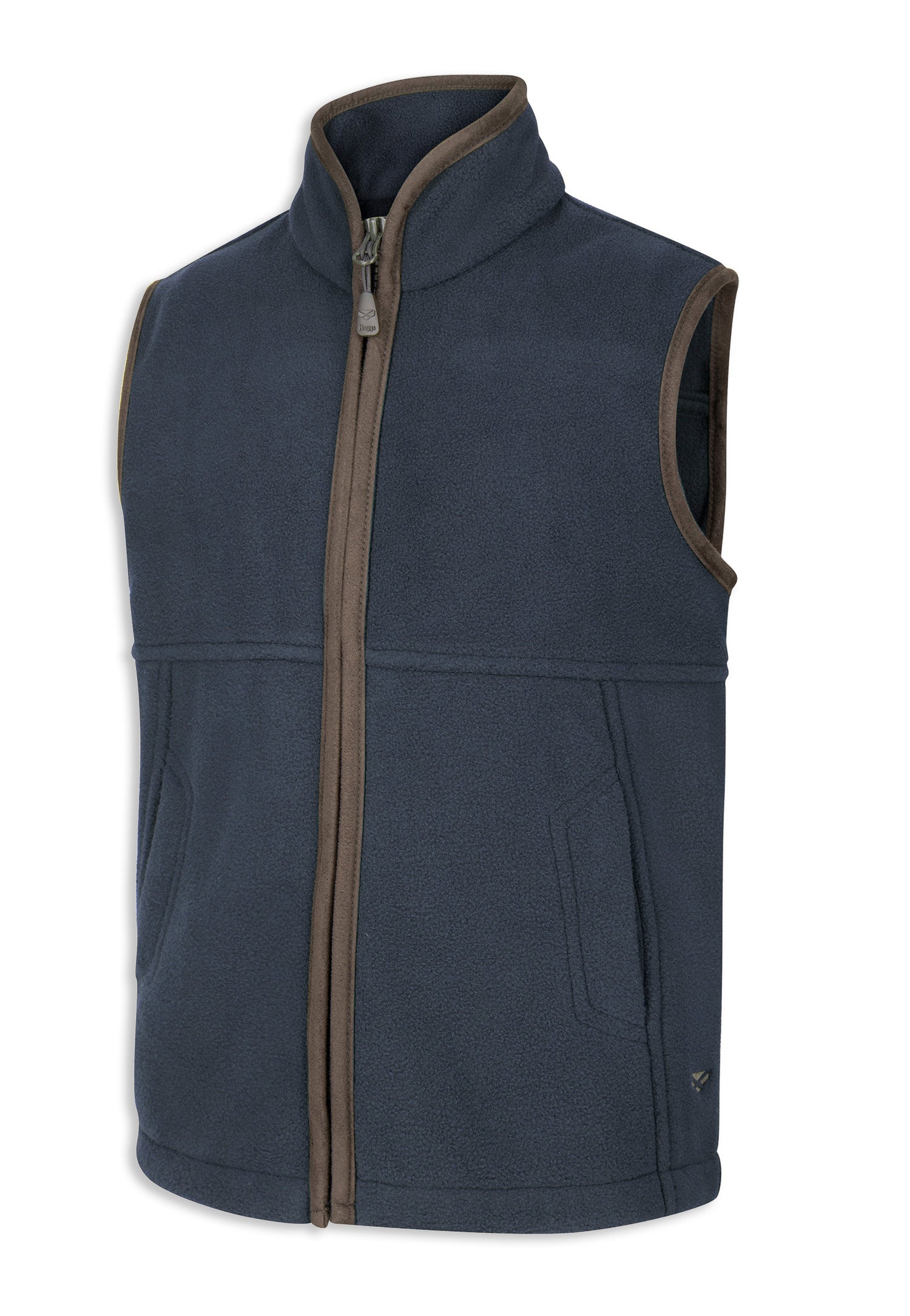 Navy Hoggs of Fife Junior Woodhall Fleece Gilet 