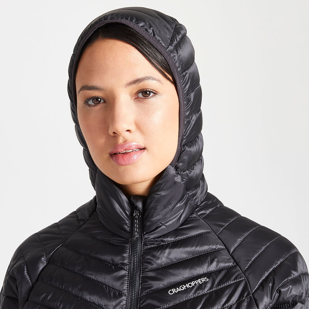 Hooded Black Expolite Women&